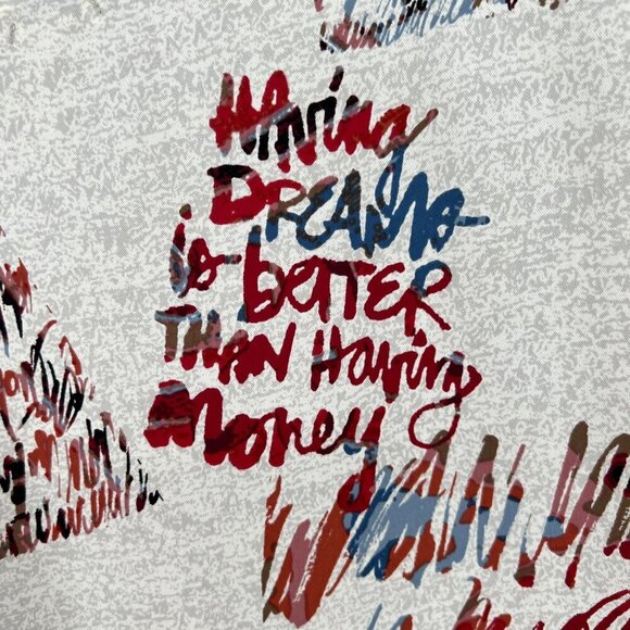 Nic + Zoe Scattered Letters Tank Graffiti Positive Affirmations Sleeveless 3X - Picture 7 of 10